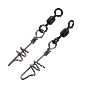Rite Angler 31096 Corkscrew barrel snap Swivels